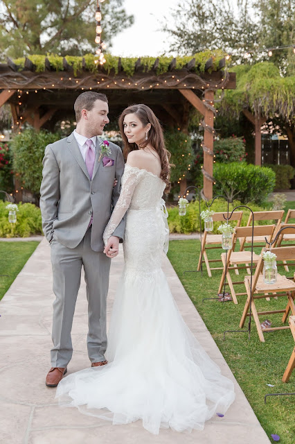 Shenandoah Mill Wedding Portraits of bride and groom at the ceremony space by Micah Carling Photography