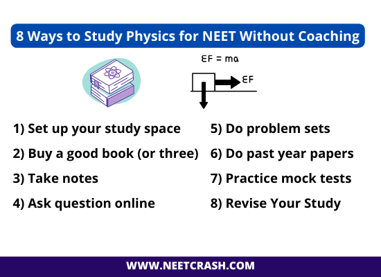 8 Ways to Study Physics for NEET Without Coaching