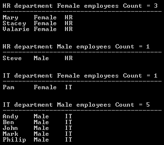 linq group by multiple keys