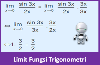 Contoh Soal Limit Fungsi Trigonometri Dan Pembahasannya