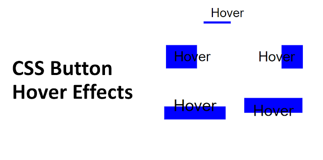 Simple css button hover effects