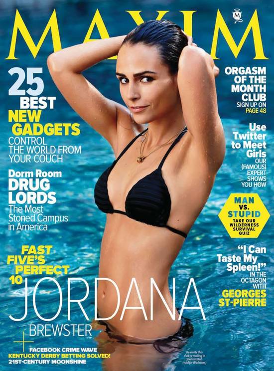 Jordana Brewster in Maxim