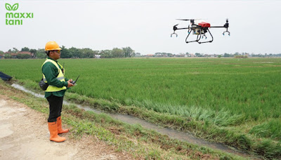 Maxxi Tani membuka lowongan Drone Pilot Penempatan GROBOGAN DAN KUDUS