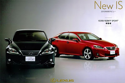 updated sedan Lexus IS