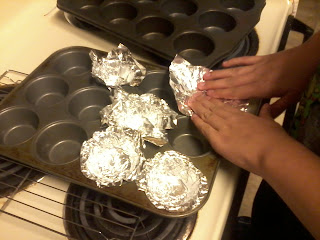 Tin Foil Cupcake Liners