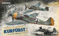 Eduard 1/48 KURFURST (BF-109K-4) (11177) Colour Guide & Paint Conversion Chart