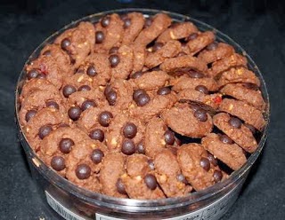 Resep Kue Coklat Kacang Tanah, Kue Kering Coklat  Aneka 