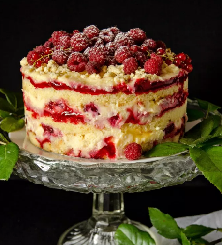 RASPBERRY LEMONADE CAKE #dessert #cake