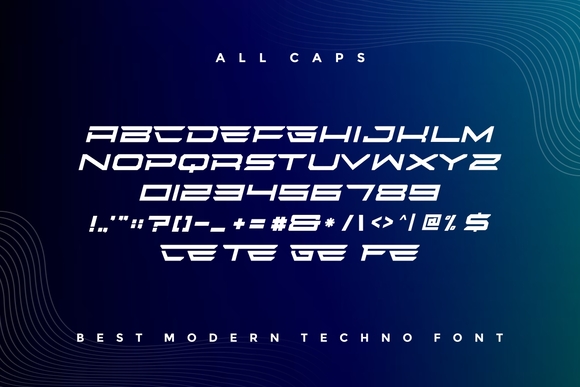 Download Goterd Modern Techno Font