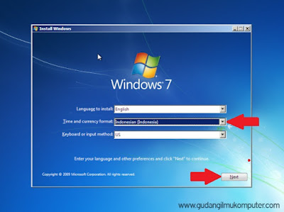 Cara Menginstal Windows 7 Lengkap Dengan Gambar