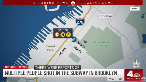 At least 13 Injured In Brooklyn Subway Station Shooting Incident, 'Unexploded Devices' Found