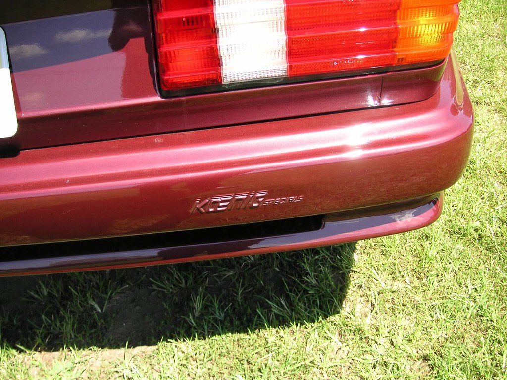 1987 Mercedes-Benz W126 560SEL Koenig Specials in Pajettrot Metallic (MB Lackcode 587)