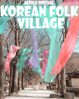 Area Around Korean Folk Village South Korea
