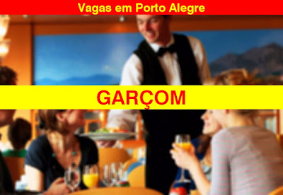 Restaurante no Aeroporto de Porto Alegre contrata Garçons
