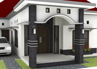 Contoh Desain Teras Rumah Klasik 2015 Terbaru