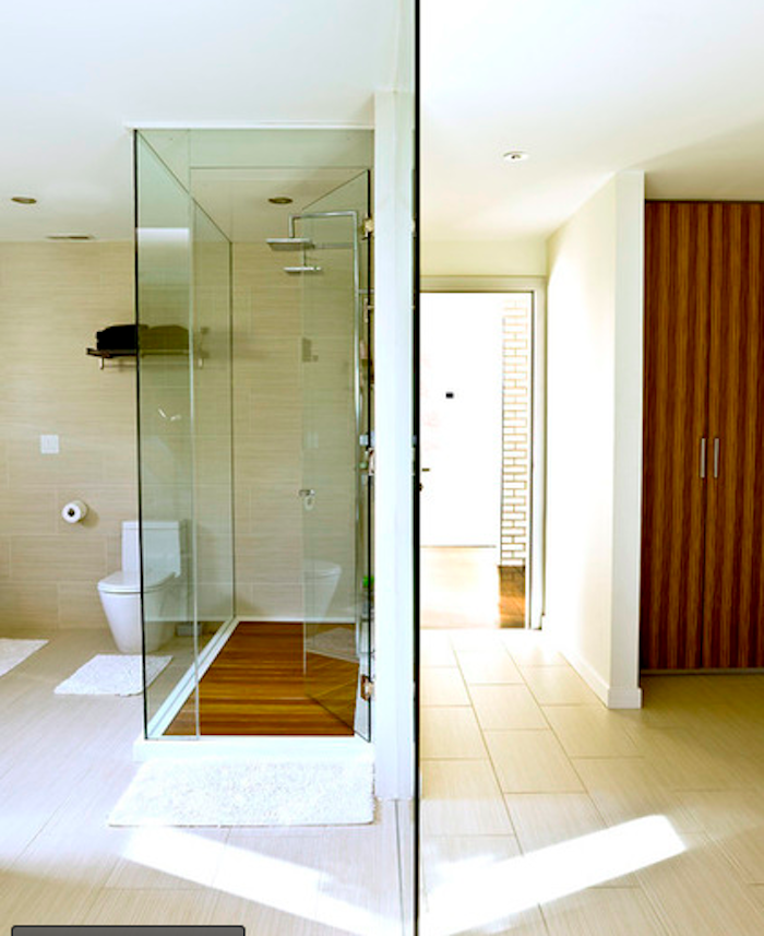 Desain Kamar Mandi Shower Minimalis Tanpa Bathub