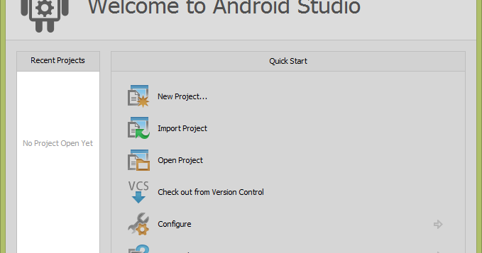 IT stuff: How to start Android Studio Windows 8 64bit?