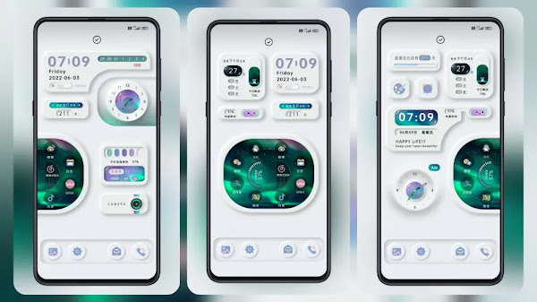 Download Tema Aurora Cangling MIUI 13 Terbaru