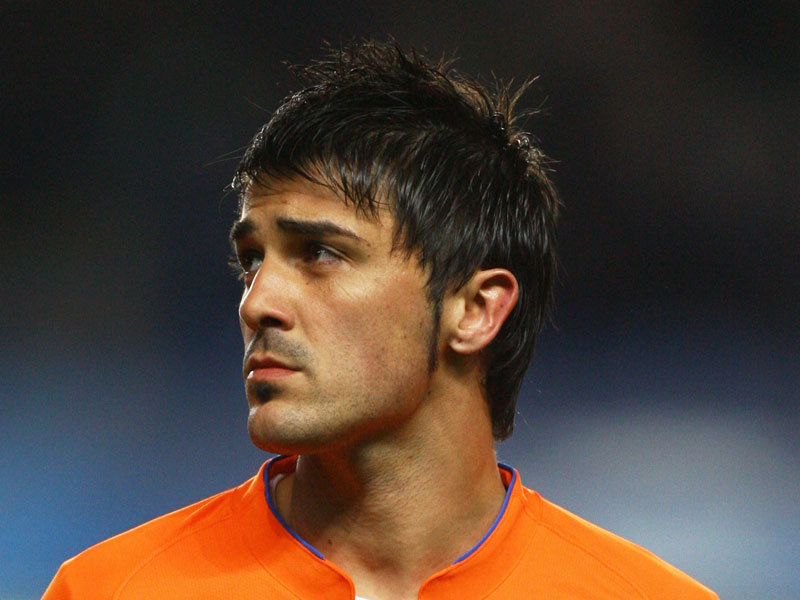 David Villa Hairstyle