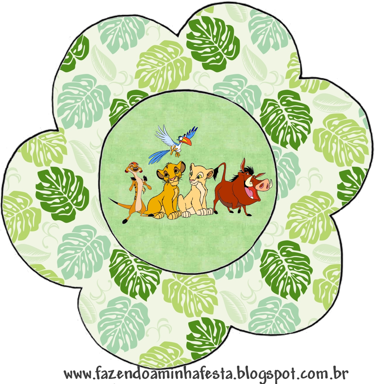 Lion King Free Party Printables And Invitations Oh My Fiesta In English