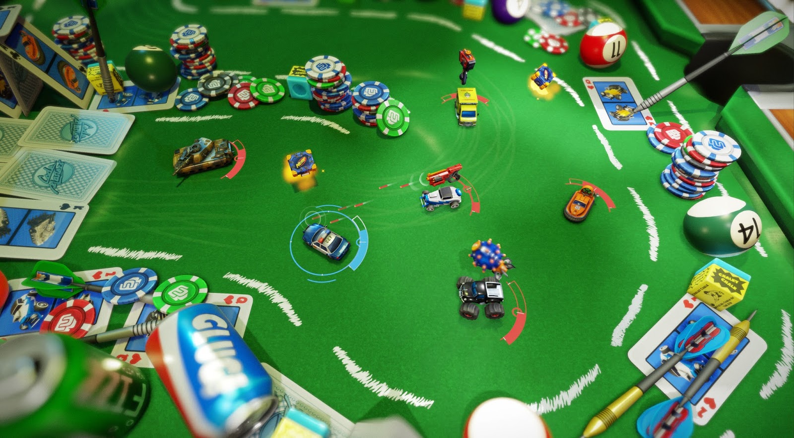 micro machines world series game screenshot 5