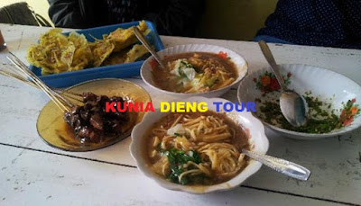 kuliner khas dataran tinggi Dieng