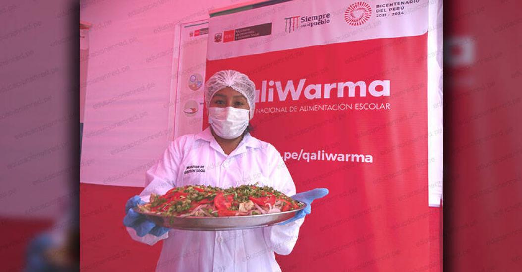 Qali Warma promueve la importancia de una alimentación saludable y nutritiva durante feria multisectorial en Tocache - San Martín