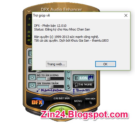 Download DFX Audio Enhancer 12 full crack mới nhất