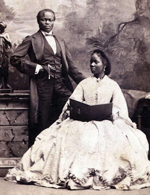 Sara Forbes Bonetta y su esposo