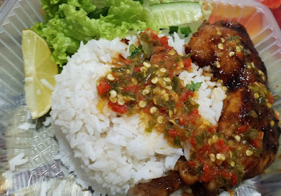 Nasi Putih Ayam Thai Menu Lunch Yang Awesome!!