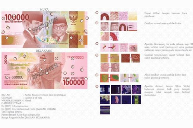 Desain Uang Baru NKRI 2017 Terbaru [Berita info terupdate]