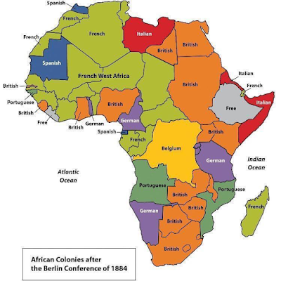 1884'de Afrika