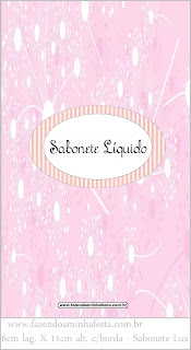 Art in Pink Quinceañera Party Free Printable Candy Bar Labels