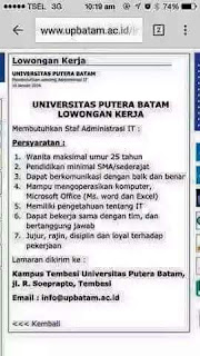 Universitas Putera Batam