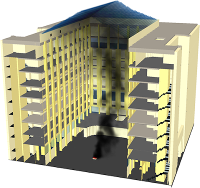 atrium smoke management system,atrium,ashrae,nfpa 92,plugholing , fully  developed  fire,Window  plume ,balcony spill plume,ashrae  application,Axisymmetric plume    