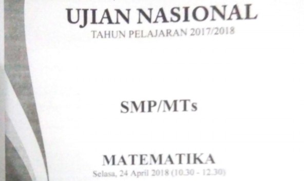 Download Pembahasan Soal Un Matematika Smp Tahun 2018 Tutorial Salim