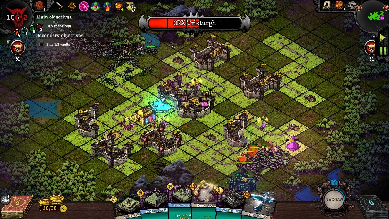 ORX  Belíssimo Tower Defense híbrido com jogo de tabuleiro e RPG