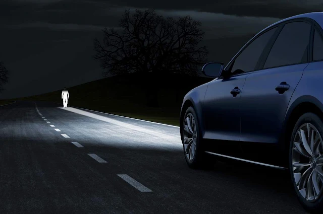Audi A8 2014 - Matrix LED - detecção de pedestres