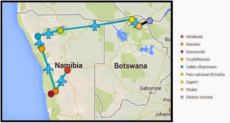 sejour au botswana