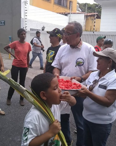 Recibimiento de los Palmeritos