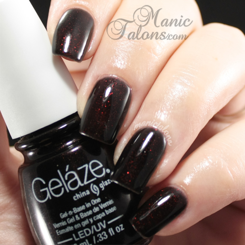 Gelaze Gel Polish Lubu Heels Swatch