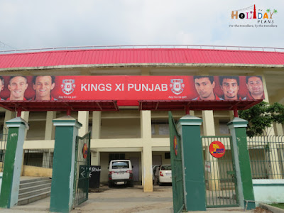 Kings XI branding at stadium