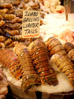 Lobster Tails at Pike Place Market