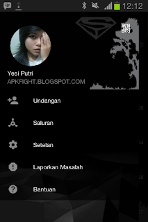 BBM Tema Alone Black v2.13.1.14 Apk Terbaru