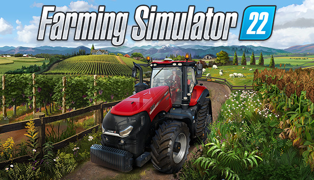 Farming Simulator 22. When you and your friend are tractor drivers