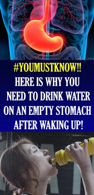 Here Is Why You Need To Drink Water On An Empty Stomach After Waking Up!