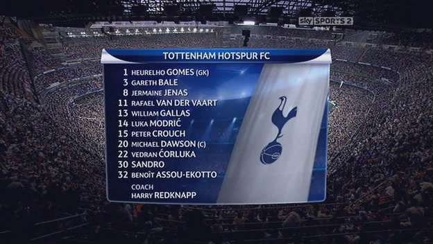 real madrid vs tottenham 2011. real madrid vs tottenham