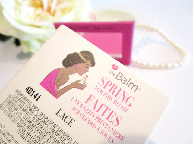 Instain Blush The Balm tono Lace