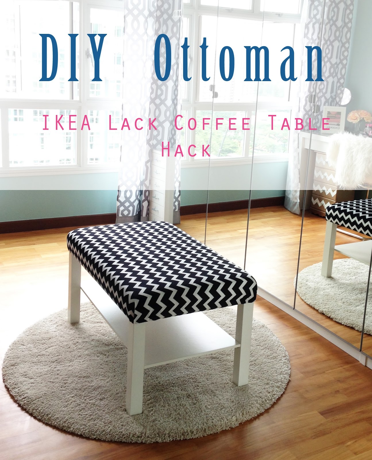 Home. Style. Organize.: DIY Ottoman - IKEA Lack Coffee ...