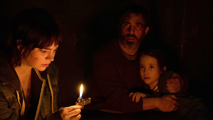 Sophie Thatcher, Chris Messina e Vivien Lyra Blair como Sadie, Will e Sawyer no filme 'Boogeyman: Seu Medo é Real', de Rob Savage. Foto: Patti Perret. © 2023 20th Century Studios. All Rights Reserved.